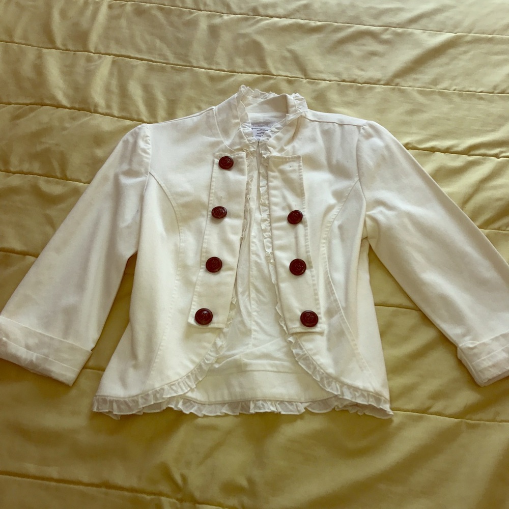 Off white blazer